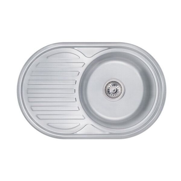 

Кухонная мойка Lidz 7750 Decor 0,6 мм (LIDZ775006DEC), Decor