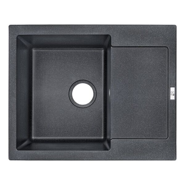 

Кухонная мойка Lidz 625x500/200 BLM-14 (LIDZBLM14625500200), Черный