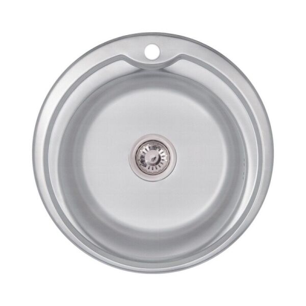 

Кухонная мойка Lidz 510-D Decor 0,6 мм (LIDZ510D06DEC), Decor