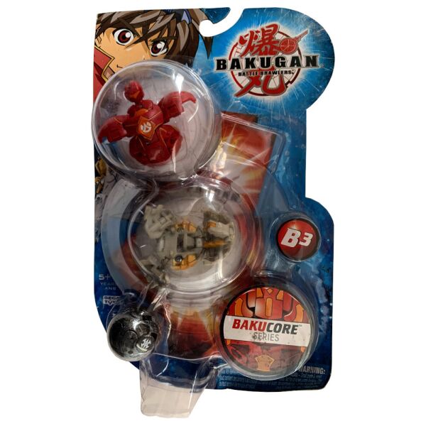 

Игровой набор Бакуган Battle Brawlers Bakucore Series B3 3в1