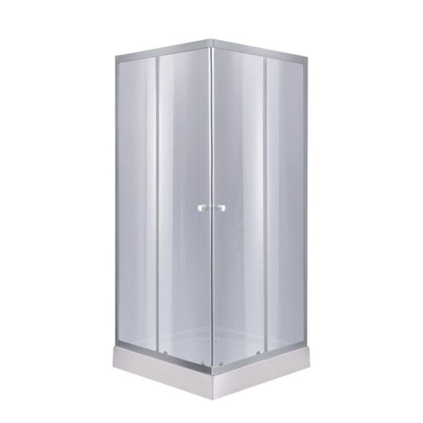 

Душевая кабина Lidz Wawel SC90x90.SAT.LOW.GR, тонированный, хром матовый