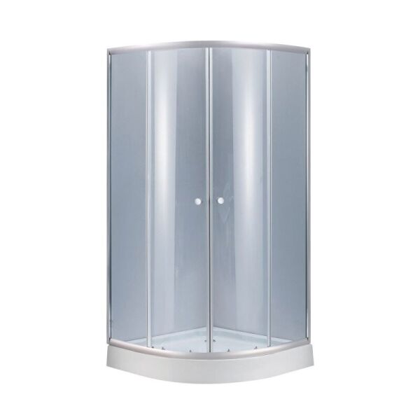 

Душевая кабина Lidz Latwa SC80x80.SAT.LOW.GR, тонированный, хром матовый