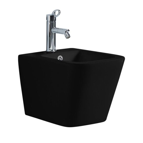 

Биде подвесное Qtap Tern QT1755052FMB, Черный матовый
