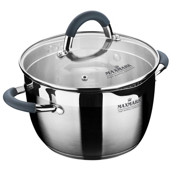 

Кастрюля Maxmark с крышкой 3 л (MK-VS5504)