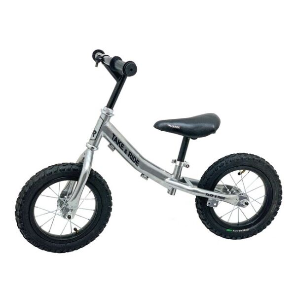 

Детский беговел TakeRide на резиновых надувных колесах RB-40 Classic серебристый(TR-RB 40 Classic серебристый)