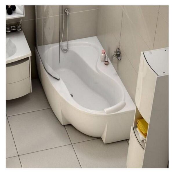 

Акриловая асимметричная ванна Ravak Rosa 95, 1500x950 мм, левая