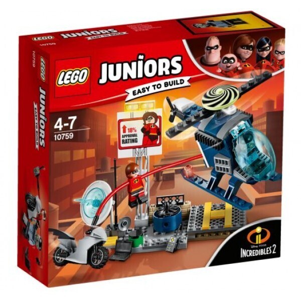 

Лего Набор LEGO Juniors Эластика Погоня На Крыше 10759 Детский Конструктор LEGO