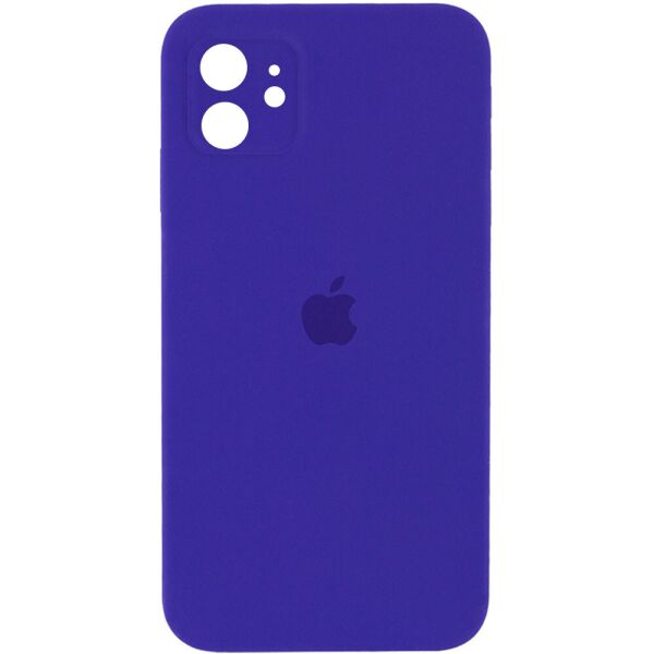 

Чехол Epik Silicone Case Square Full Camera Protective AA для Apple iPhone 11 Фиолетовый / Ultra Violet
