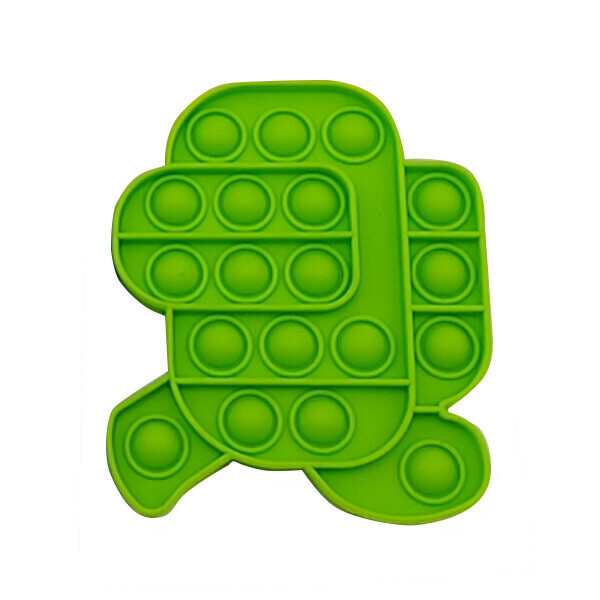 

Pop It Антистресс Игрушка - (Поп Ит - Попит - Popit) - Зеленый Амонг Ас Бегущий