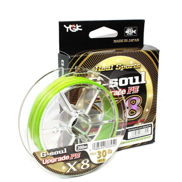 

Шнур YGK G-Soul X8 Upgrade 200м #0.8/16lb