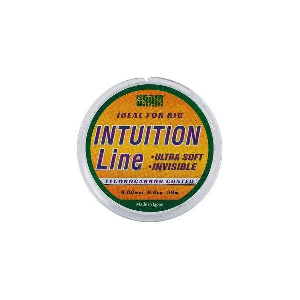 

Леска Brain Intuition 50м 0.1мм #0.35 0.9кг 1.9 lb