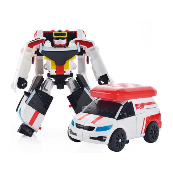 

Детская игрушка-трансформер TOBOT7 Athlon робот-автомобиль с игровой фигуркой Бело-Красный (SUN8769)