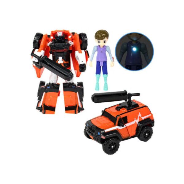

Детская игрушка-трансформер TOBOT7 Athlon робот-автомобиль с игровой фигуркой Оранжевый (SUN8771)