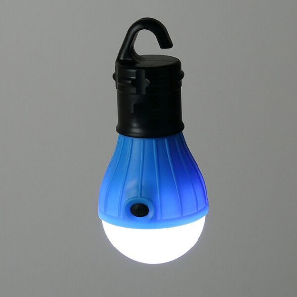 

Универсальный переносной фонарь SUNROZ LED Tent Lamp с крючком Синий (SUN4349)