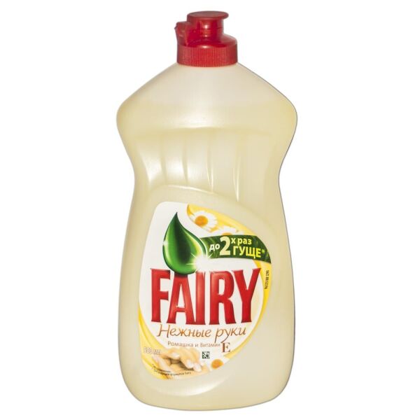 

Средство для мытья посуды Fairy Нежные руки Ромашка и витамин Е 500мл (5413149477728)