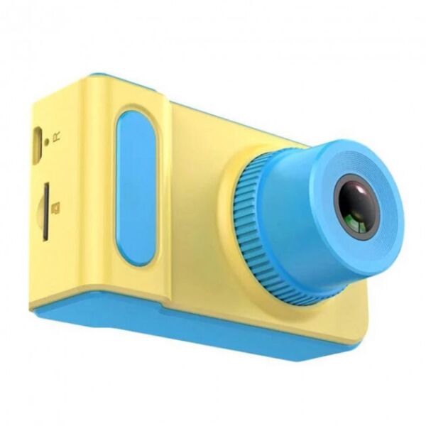 

Детская цифровая камера SUNROZ Smart Kids Camera фотоаппарат 720P 2 "Желто-Голубой (SUN4014)