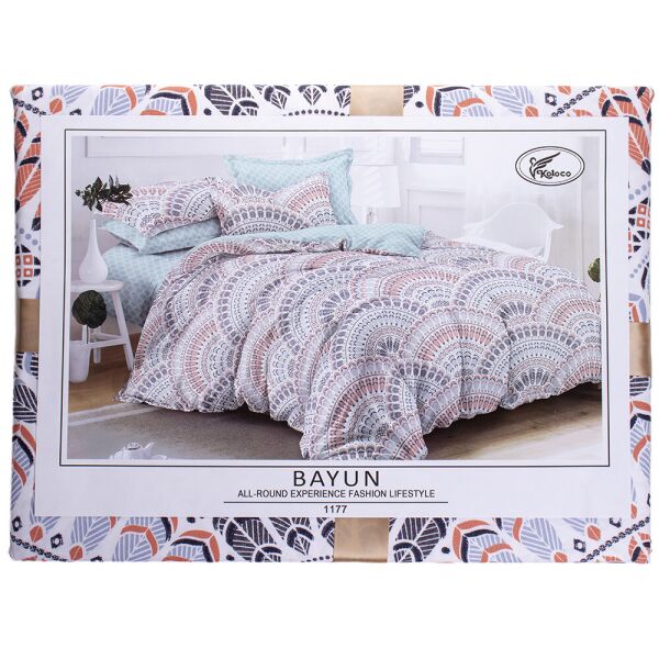 

Комплект постельного белья Двуспальный Koloco 180*220 (1177)
