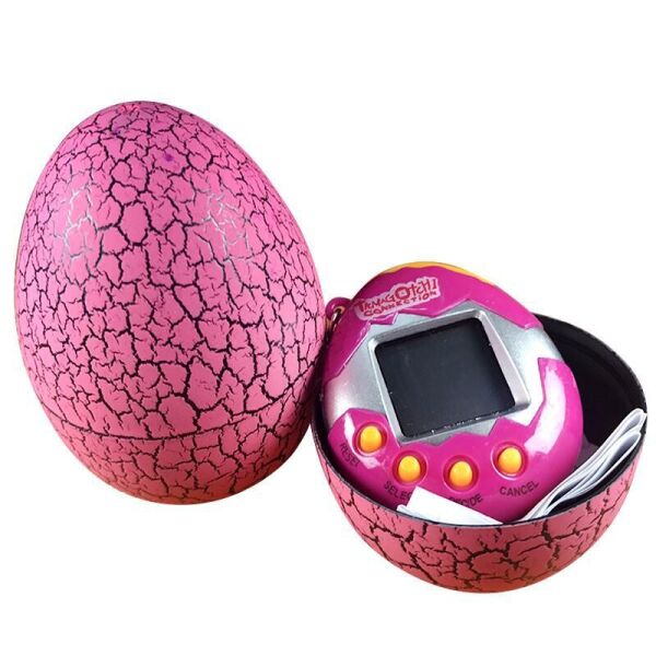 

Электронная игра Tamagotchi Тамагочи Виртуальный питомец в яйцо Розовый (SUN0120)