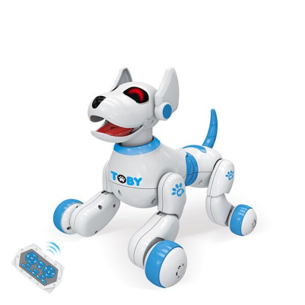 

Интерактивная игрушка TENFUN E-TOBY робот-собака на р / Бело-Голубой (SUN3450)