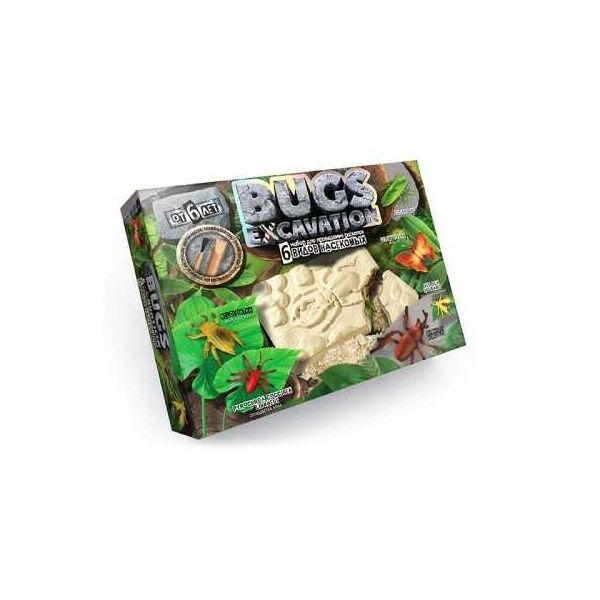 

гр Набор для проведения раскопок Bugs ExcavationBEX-01-01,02,03,04 жуки рус. (6) ДАНКО ТОЙС