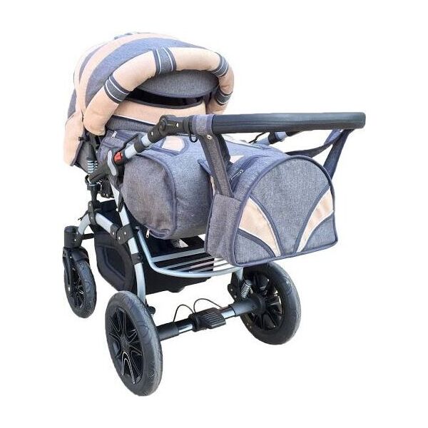 

Коляска-трансформер Trans Baby Prado Lux Len (Lux 06Lux 24) GreyBeige