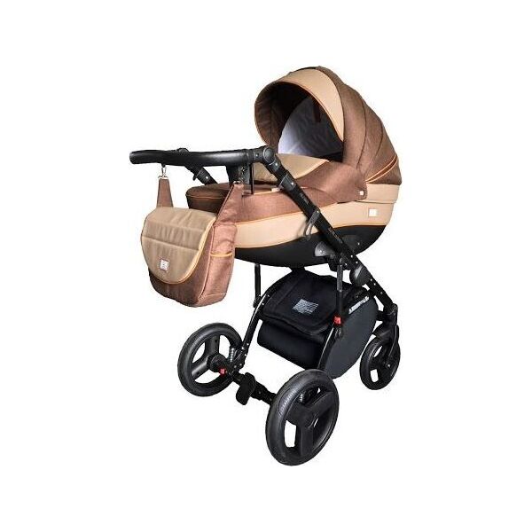 

Универсальная коляска 2 в 1 Ajax Group Alpina Beige Brown (AG.Alpina.02)