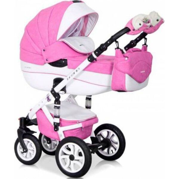 

Универсальная коляска 2 в 1 Riko Brano Ecco 18 Baby Pink