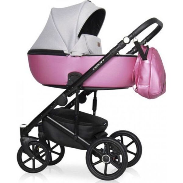 

Универсальная коляска 2 в 1 Riko Ozon Shine 01 Pink