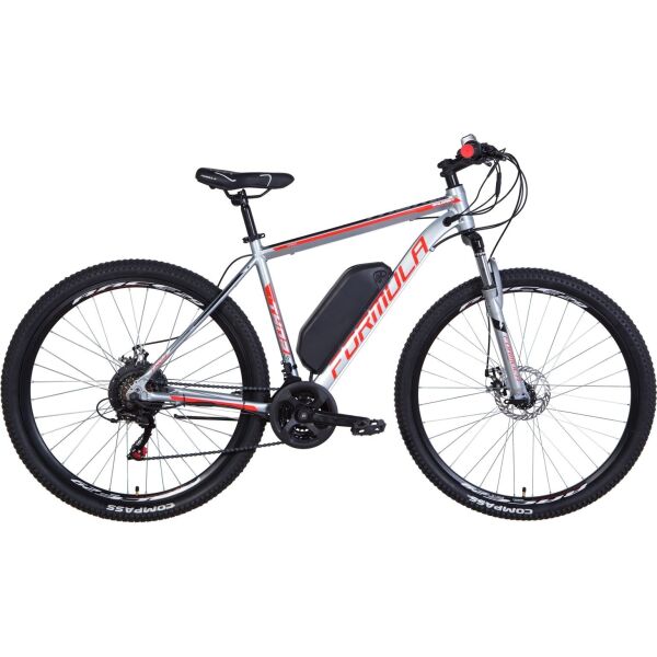 

29" FORMULA THOR 1.0 500ВТ 48В РЕДУКТОР. ДИСПЛЕЙ, САП, 12.5АЧ С КРЕПЛ. НА РАМУ, 2020, Рама х20, Серебристо-черный, ES1324