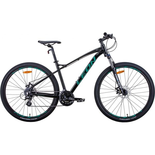 

29" LEON TN-90 2021, Рама х18, Черно-бирюзовый, ES1326