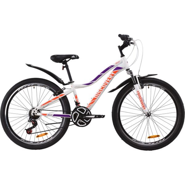 

26" Discovery Kelly AM V-BR Рама 14" Бело-фиолетово-оранжевый 2020 ES 1375