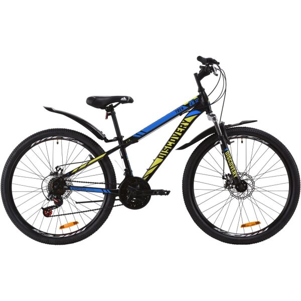 

26" Discovery Trek AM DD Рама 13" Желто-сине-черный 2020 ES 1381
