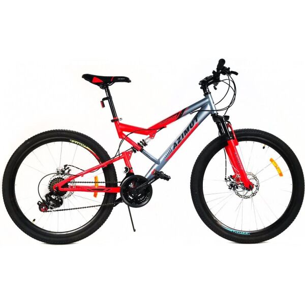 

Велосипед Azimut Scorpion 2021 Shimano 27,5 19 Grey / Red (Scorpion/GFRD)