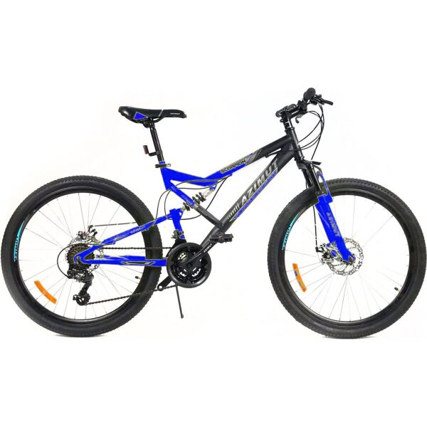 

Велосипед Azimut Scorpion 2021 Shimano 29 19 Black / Blue (Scorpion/GFRD)