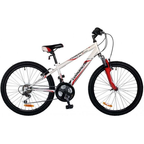 

24" Comanche Pony M ST Рама 14", белый-красный ES 1354