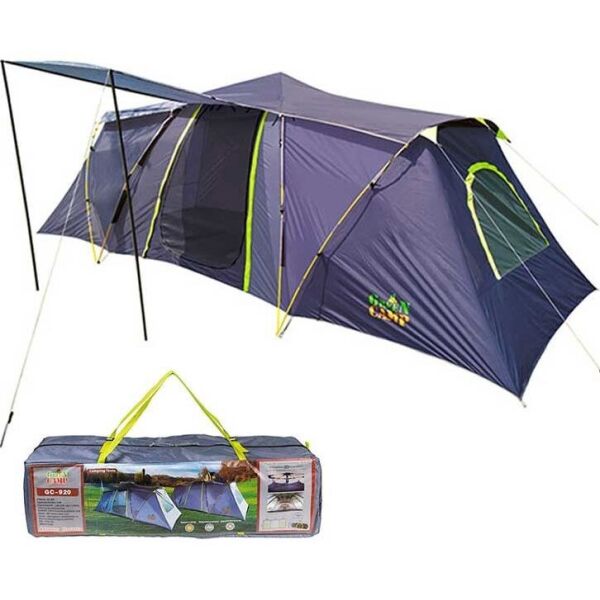 

Палатка шестиместная автоматическая Green Camp 920 (GC920)