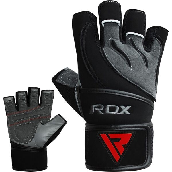 

Перчатки для зала RDX Pro Lift Black - M