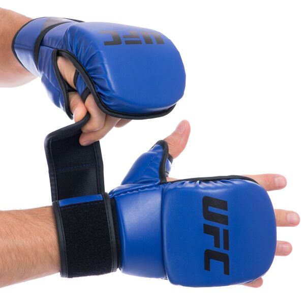 

Перчатки гибридные для единоборств ММА PU UFC Contender UHK-69147 синие, 8 oz (S/M)