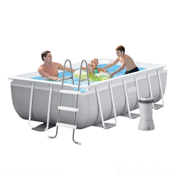 

Каркасный бассейн Intex 26784, 300х175х80 см (фильтр-насос, лестница)