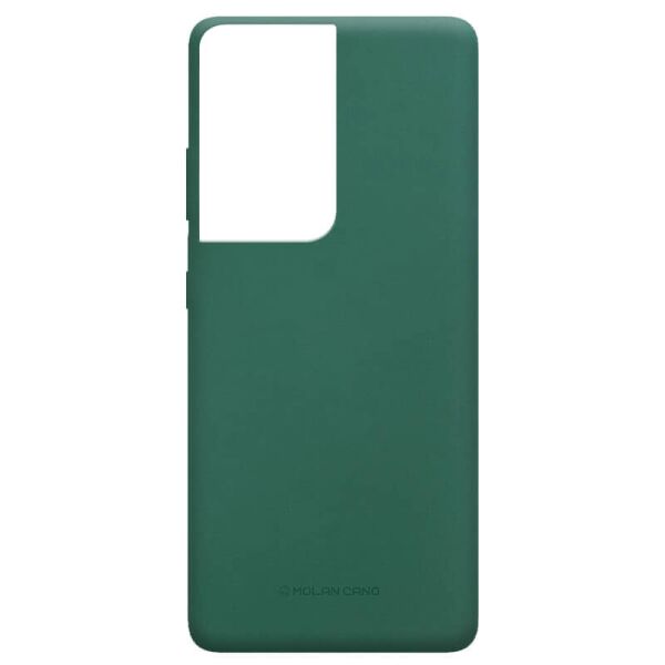 

TPU чехол Molan Cano Smooth для Samsung Galaxy S21 Ultra Зеленый