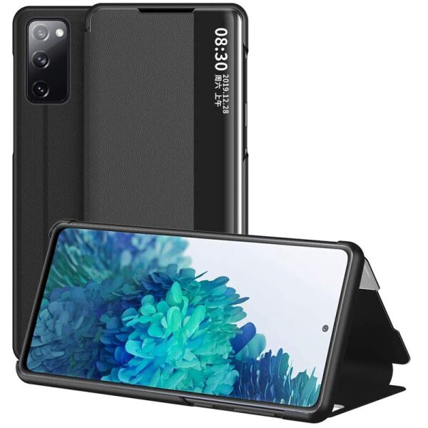

Чехол-книжка Smart View Cover для Samsung Galaxy S20 FE Черный