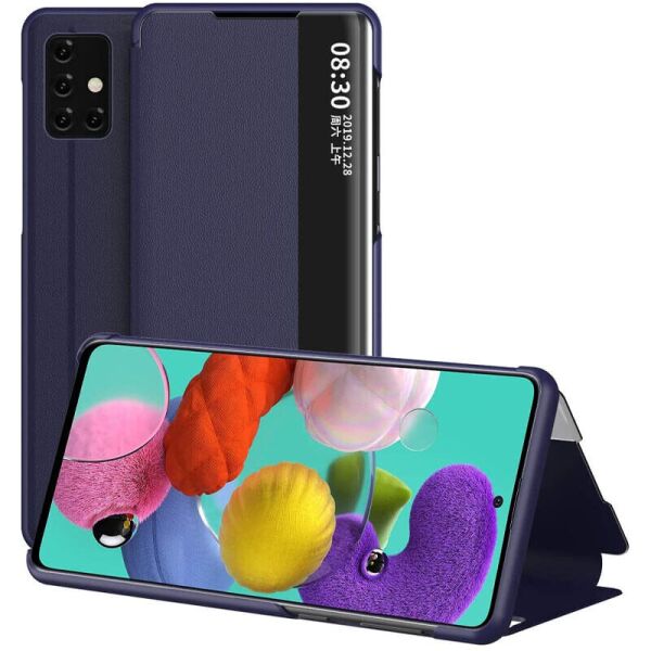 

Чехол-книжка Smart View Cover для Samsung Galaxy A51 Синий