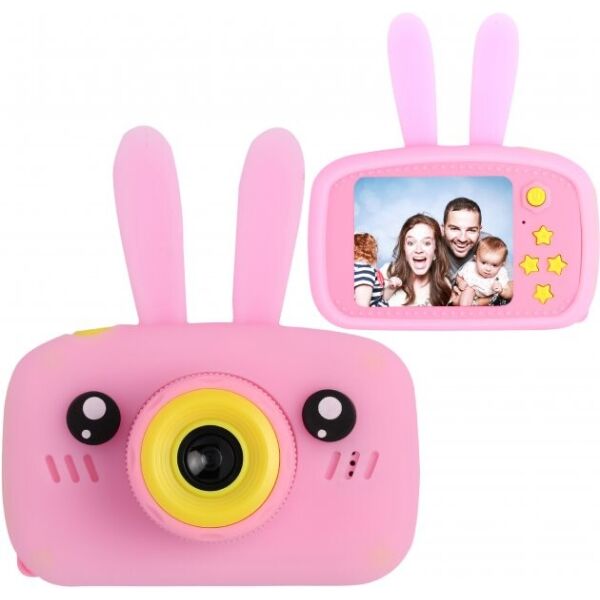 

Детская цифровая камера WOW XL 500R Зайчик Детский фотоаппарат Розовый