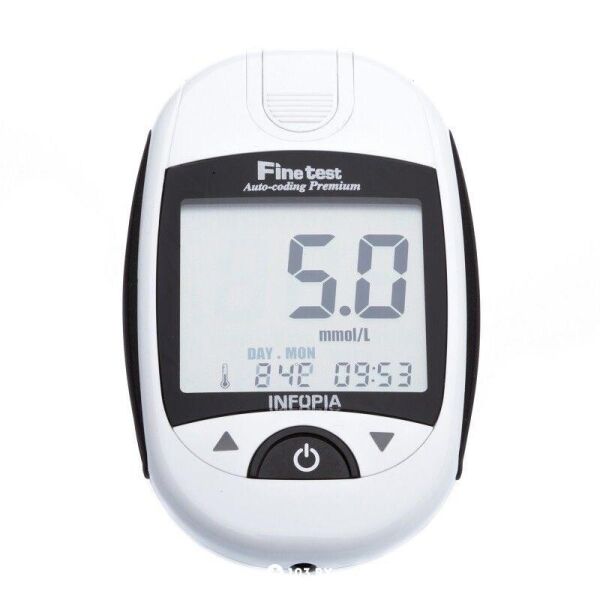 

Глюкометр Infopia Fine test Auto-coding Premium + тест полоски Fine test 50 шт.