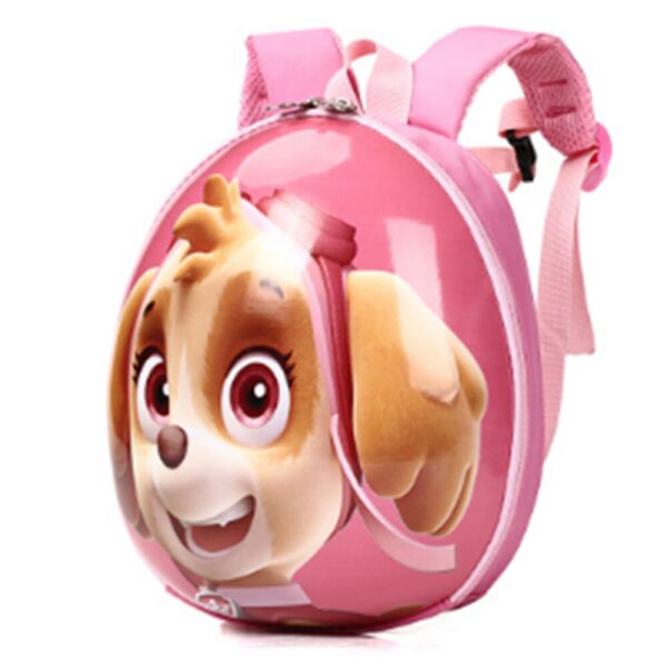 

Детский рюкзак WOW Funny puppies Каркасный ранец игрушка Веселые щенята Розовый