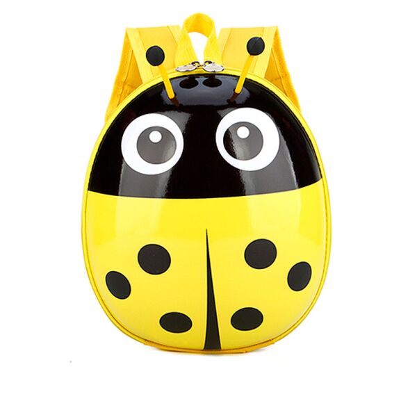 

Детский рюкзак WOW Ladybug Каркасный ранец игрушка Божья коровка Желтый