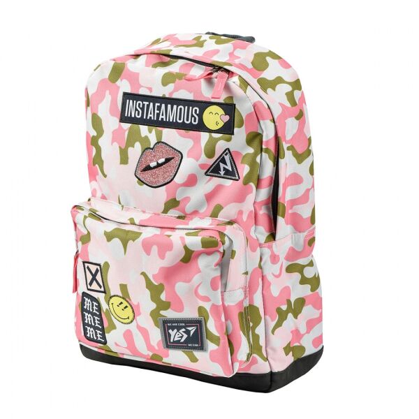 

Рюкзак молодежный YES T-67 Smiley World Military girl (558280)