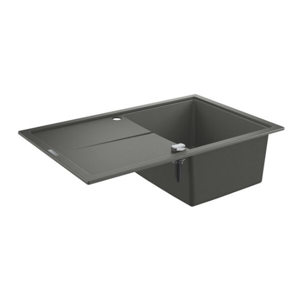 

Мойка кухонная GROHE - K400 50-C 78/50 31639AT0 СЕРЫЙ ГРАНИТ