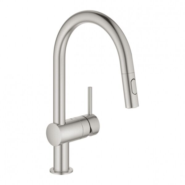 

Смеситель кухонный GROHE - VENTO 30438DC0 СУПЕРСТАЛЬ