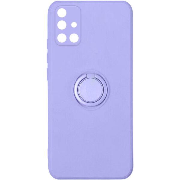 

Чехол TPU Candy Ring Full Camera для Samsung Galaxy A51 Сиреневый / Dasheen